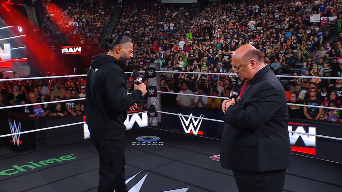 The OTC never ASKED for this favor... #WWERaw