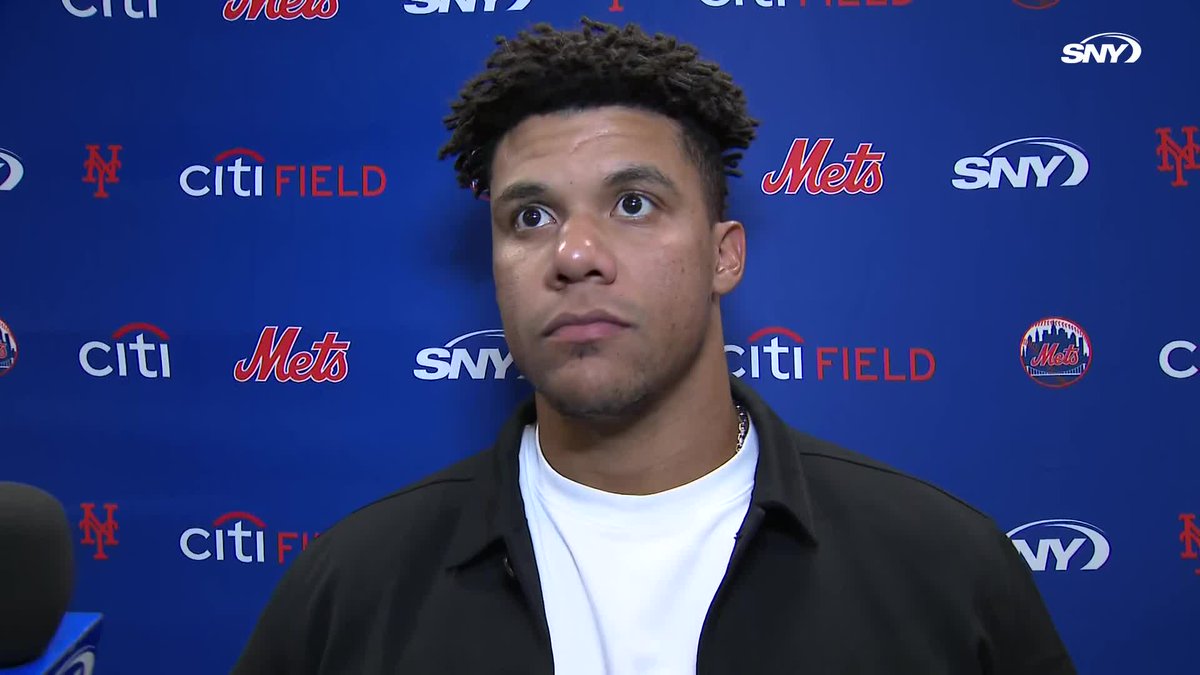 "I'm not trying to hit homers at all. We're trying to play team baseball right here. Whenever I gotta take my walks, I'll take my walks" - Juan Soto