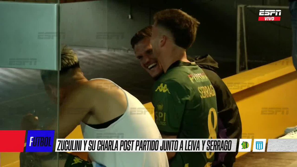 SE JUNTARON TRES EX RIVER: Zuculini, Leiva y Serrago charlaron en Mar Del Plata luego del triunfo de Racing a Aldosivi. 📺 #DisneyPlus