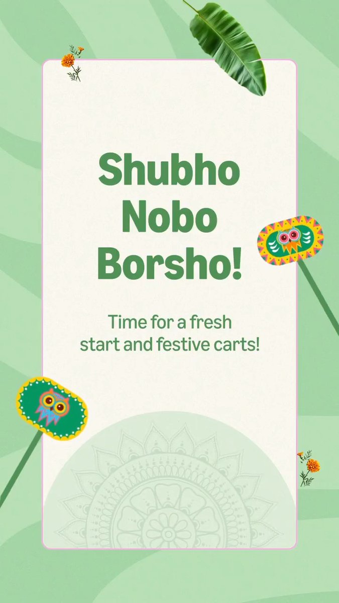 From rosogollas to rituals, drapes to daydreams — here’s to a Pohela Boishakh full of new beginnings (and a little extra sparkle) 💫 #AmazonIndia #PohelaBoishakh #BengaliNewYear