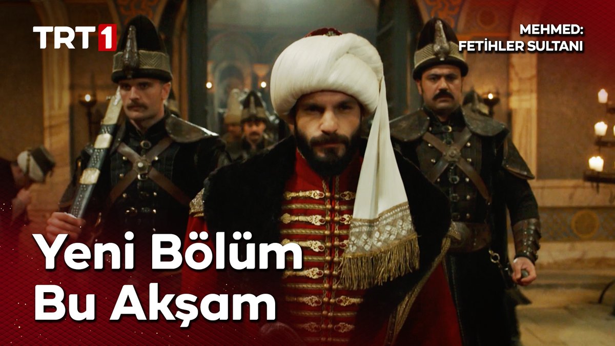 Mehmed artık Fatih Sultan Mehmed oldu! 🔥 #MehmedFetihlerSultanı yeni bölümüyle bu akşam 20.00'de TRT 1'de! #FetihVakti Mehmed: Fetihler Sultanı