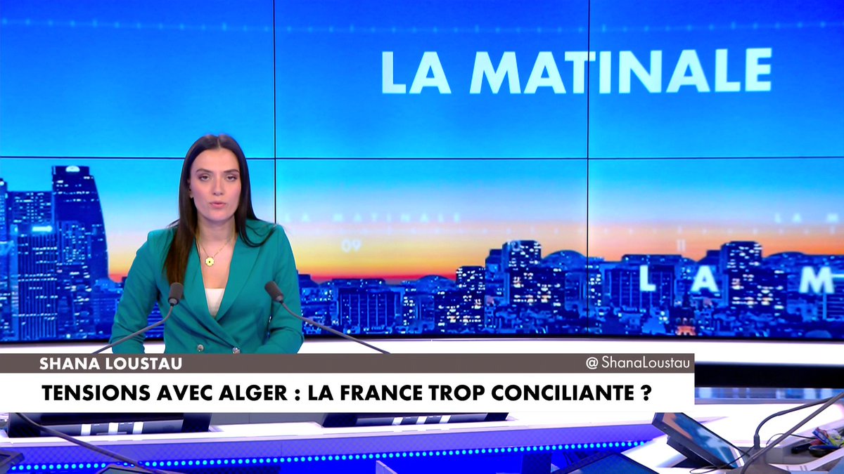 «Tensions avec Alger : la France trop conciliante ?» : le billet de Shana Loustau dans #LaMatinale