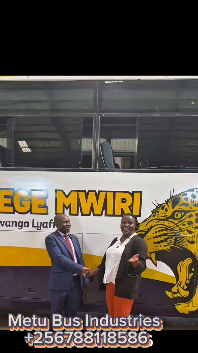 Proudly built for excellence: Metu Bus Industries delivers a school bus to Busoga College Mwiri! Built for durability, comfort &amp; safety—perfect for institutions seeking reliable transport solutions. #MadeInUganda #SchoolBus #BusRefurbishment #TransportSolutions