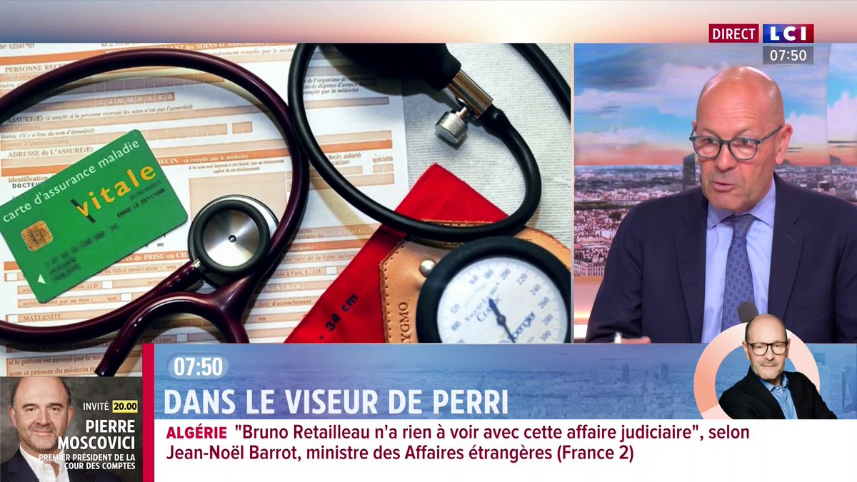 🔴 L'édito éco de Pascal Perri - Sécurité sociale : bientôt remboursés selon vos revenus ? 🗣️ "La maladie ne vous choisit pas en fonction de votre niveau de revenus (...) C'est une piste extrêmement dangereuse. On ne doit pas toucher au principe d'universalité des soins."