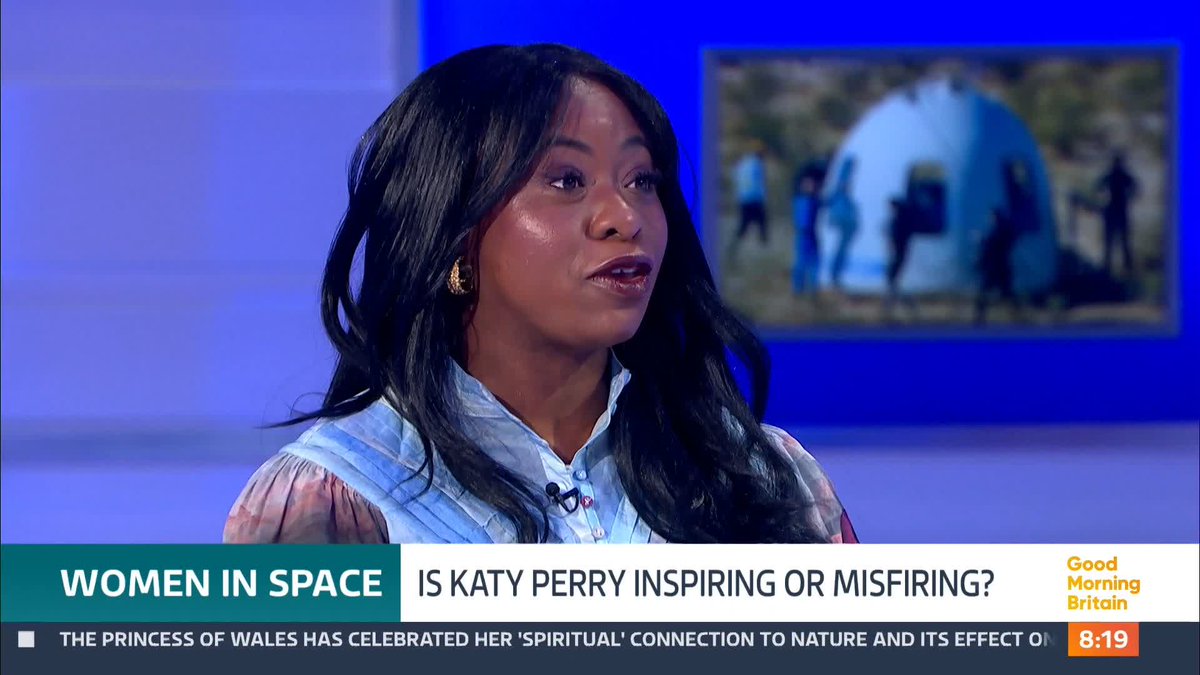 An all-female crew, including the pop star Katy Perry, successfully made a trip into space yesterday for a flight lasting 11 minutes. She said she was "honoured" to be part of it. But will a millionaire popstar popping into space inspire a new generation of scientists?