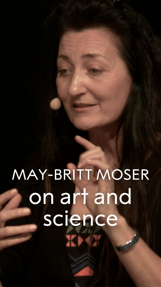 "This is not biology! You can't get this in biology!" Medicine laureate May-Britt Moser and artist Olafur Eliasson discuss the intersection of art and science at an event in 2015 at the Nobel Week Dialogue: The Future of Intelligence. Watch the discussion in full: #WorldArtDay