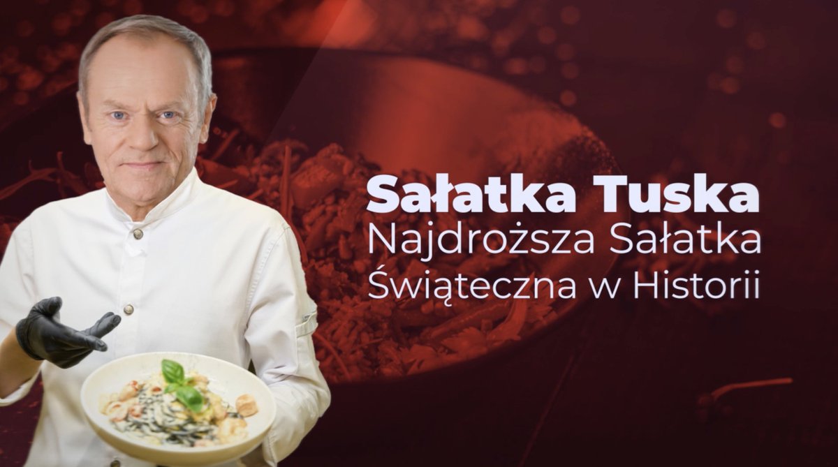 Sałatka Tuska🥗💸 - najdroższa w historii...