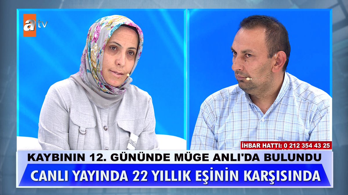 🔴 22 yıllık eşini terkedip evli birine kaçtığı söyleniyordu. Kaybının 12. Gününde Müge Anlı'da bulundu. Canlı yayında 22 yıllık eşinin karşısında... #mügeanlı