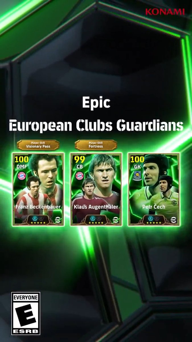 Epic : European Clubs Guardians Trailer 🌍📽️ Franz Beckenbauer 🇩🇪 Klaus Augenthaler 🇩🇪 Petr Čech 🇨🇿 #eFootball2025 | #eFootballHUB