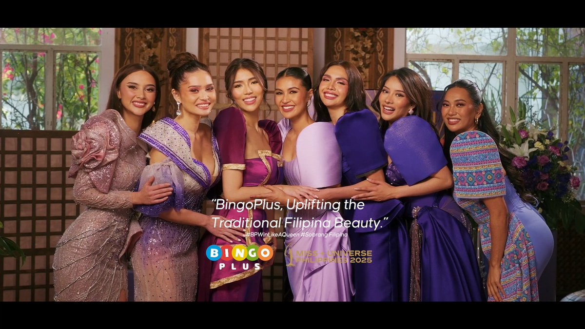 SOBRANG FILIPINA! From the heart of the Philippines to the Universe– BingoPlus uplifts traditional Filipina beauty! #BPWinLikeAQueen #BPMUPH2025 #SobrangFilipina