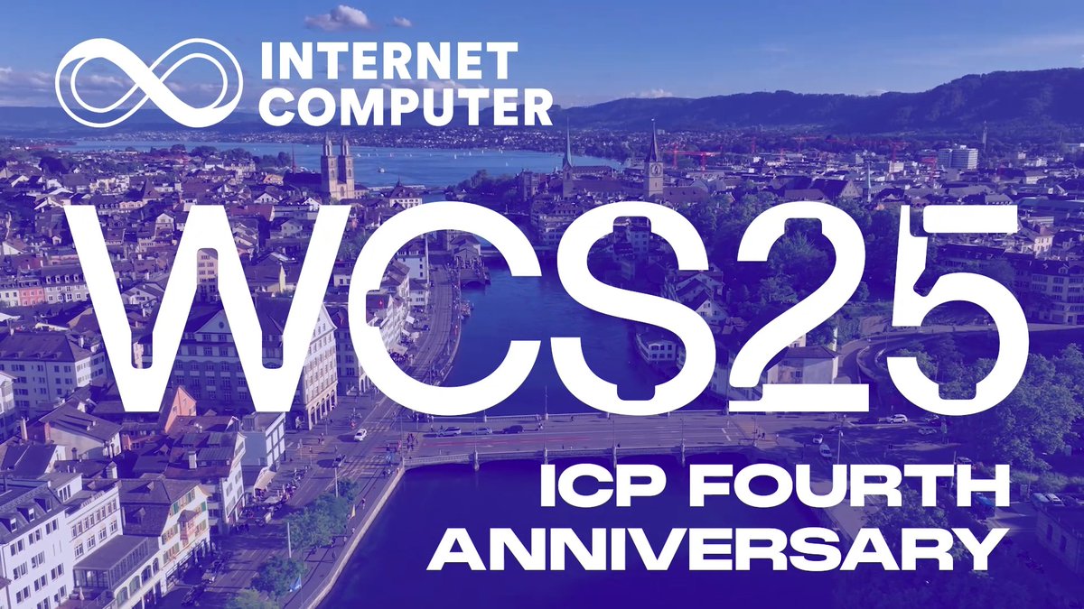 4th Anniversary ✅ Great speakers ✅ Epic projects ✅ 🎉 World Computer Summit 🎉 🗓️ 3rd June 2025 - Zurich 🔗 Sign up: