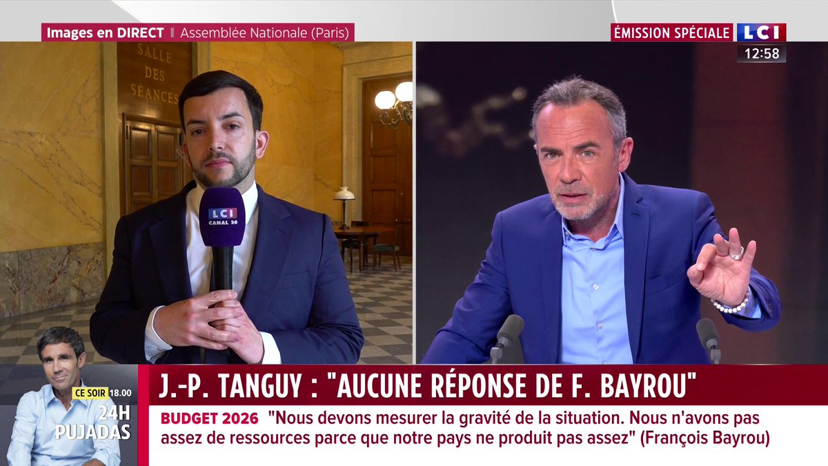 🔴 Vers une censure du gouvernement ? 🗣️ Jean-Philippe Tanguy (Jean-Philippe Tanguy Ⓜ️), député RN : "Le groupe Marine Le Pen prendra cette décision si nécessaire. Mais oui les sujets s'accumulent et les problèmes sont en train de s'aggraver."