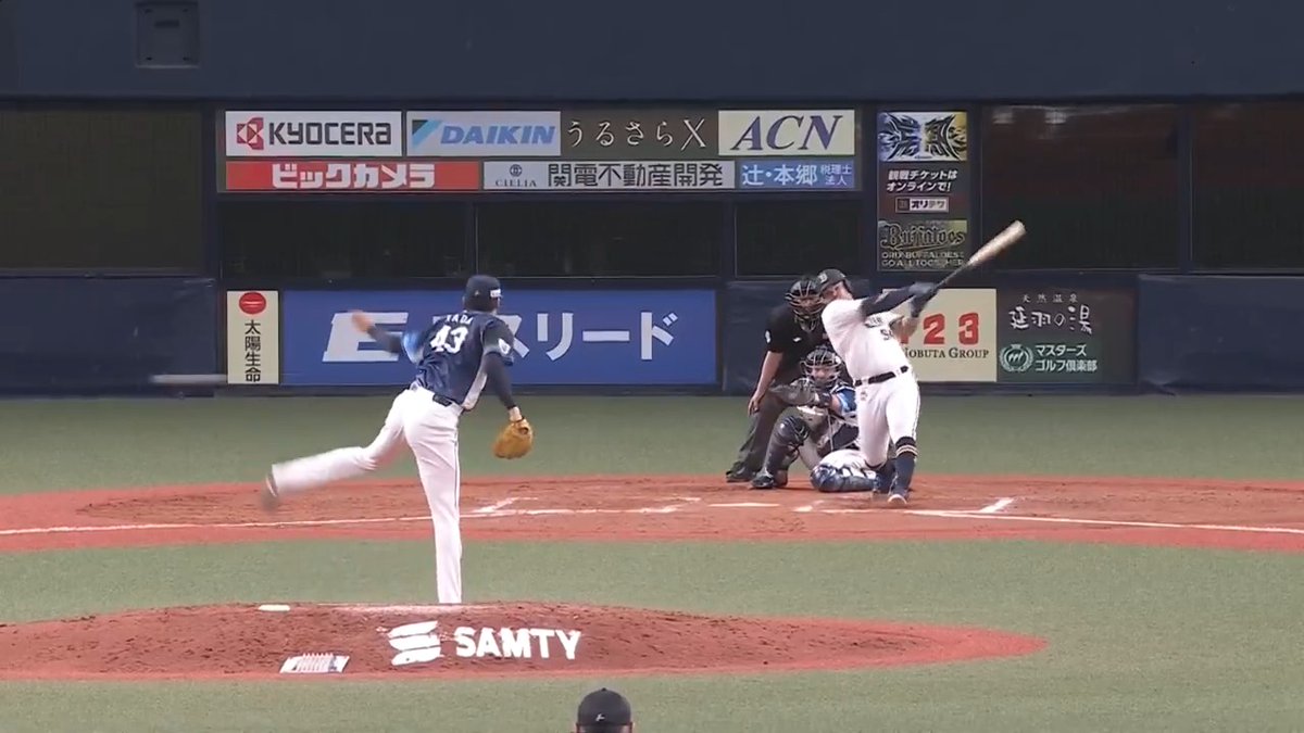 オリックス #ディアス 選手のタイムリーヒットで点差を広げる‼️🔥 #Bs2025 👇ライブ配信はこちら