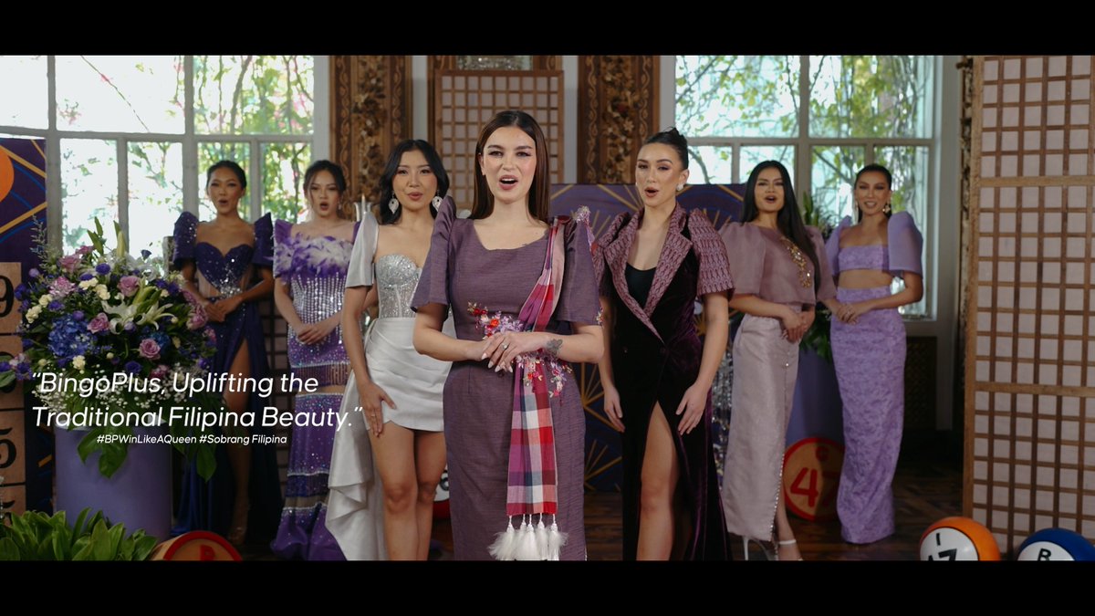 SOBRANG FILIPINA! Timeless Elegance and carrying the legacy of strong empowered women– BingoPlus, uplifts the traditional Filipina beauty! #BPWinLikeAQueen #BPMUPH2025 #SobrangFilipina