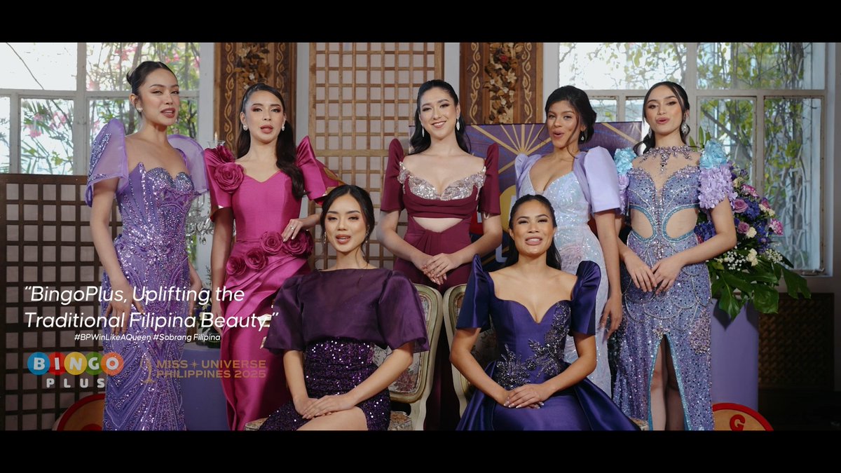 SOBRANG FILIPINA! Beautifully bold, always rooted in strength– BingoPlus, uplifts the traditional Filipina beauty! #BPWinLikeAQueen #BPMUPH2025 #SobrangFilipina