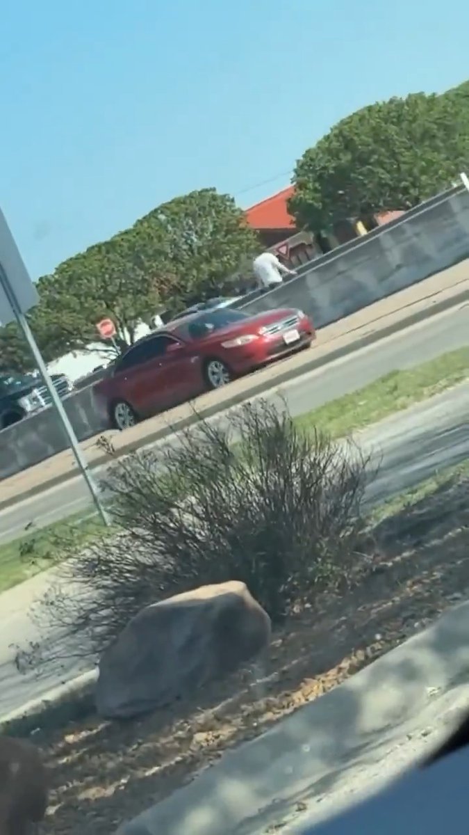Shoplifting suspect hit by car whilst fleeing from a police officer. Sucks for the driver... #CityLife #Wichita #kansas #police #traffic #urban #walmart #shoplifting