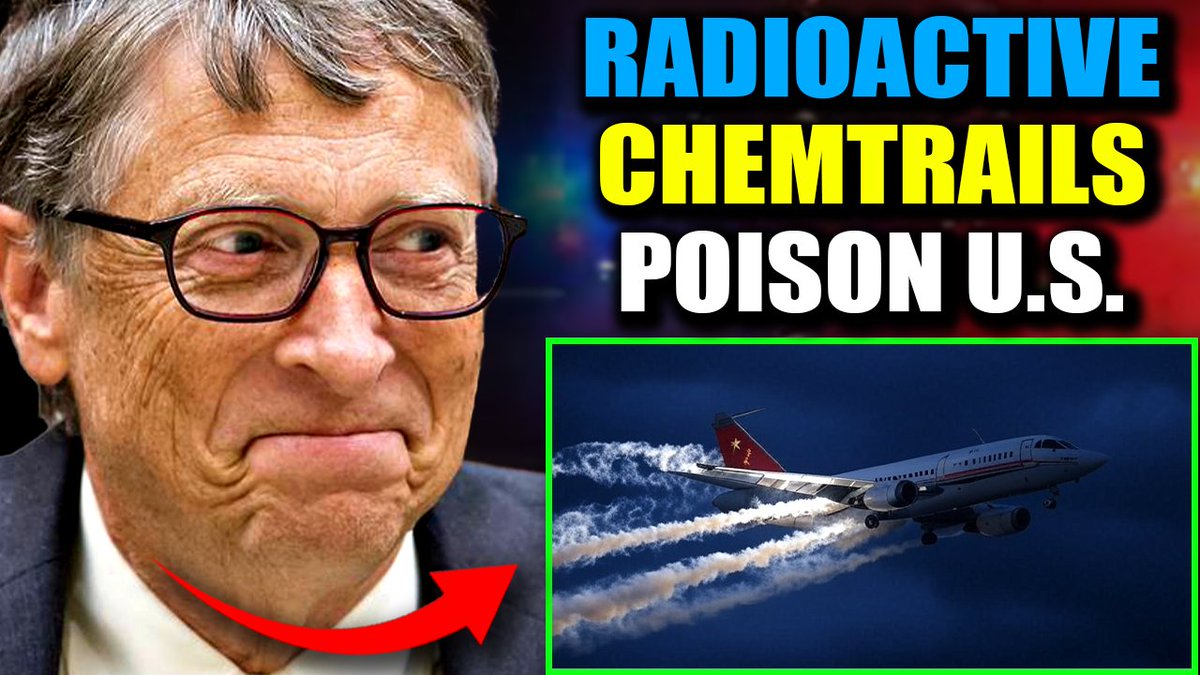 🚨 Bill Gates Admits China Is Helping Him Spray Radioactive Chemtrails on US Cities You've heard of chemtrails. You've probably even seen them - those streaks in the sky that linger a little too long, and give you a sore throat and brain fog. But what if I told you they’re not just spraying aluminum and cloud seed anymore? What if I told you China has been perfecting poweful chemtrail formulas for decades - spraying its own cities with a weaponized fog laced with neurotoxins designed to pacify an entire population? And now... that technology is being shared. According to insider reports, Bill Gates is merging his own aerial experimentation with China's chemical payloads - and in return? He’s giving them access to American airspace.