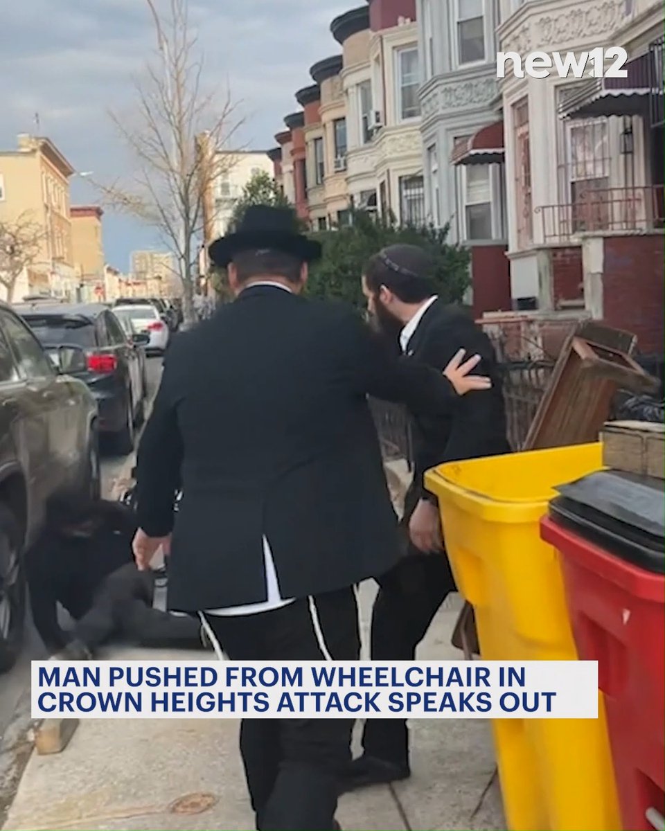 WHEELCHAIR ASSAULT: A #CrownHeights man is facing charges of second-degree assault and aggravated menacing after attacking a man in a wheelchair as he was taking his dogs for a walk. Watch News 12 for more on this #exclusive story -
