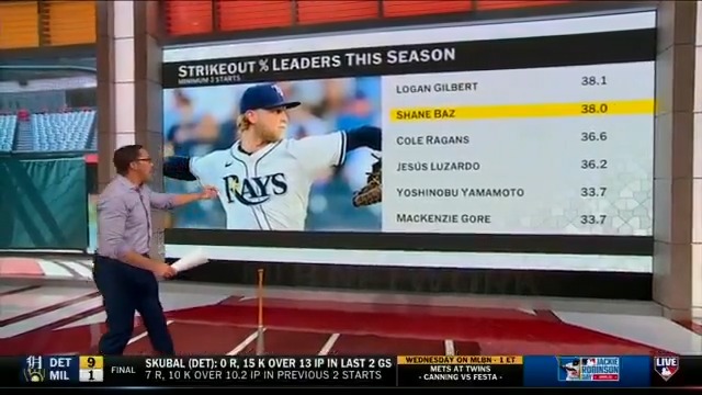 Shane Baz's first 3 starts 👀🔥 - 6 IP, 7 H, 0 ER, 10 K - 7 IP, 3 H, 2 ER, 6 K - 6 IP, 2 H, 1 ER, 11 K #MLBCentral | Tampa Bay Rays