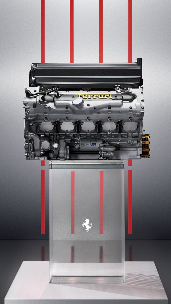 It roared in 1999. Now it speaks in silence. The F1 engine that powered champions, transformed into a monument to speed and soul. #Ferrari #FerrariStyle