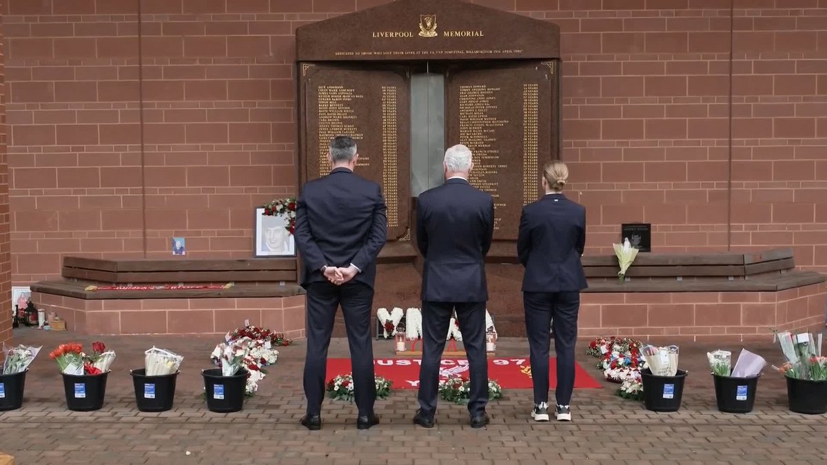 Tributes have been paid at Anfield today to mark the 36th anniversary of the Hillsborough disaster.
