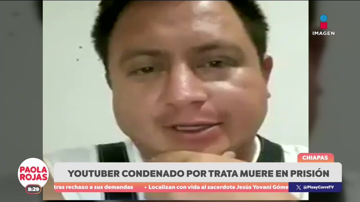 El youtuber Yudiel Flores Tovar, mejor conocido como “El Coyote Consentido”, fue encontrado sin vida en una prisión de #Chiapas. #PaolaRojasDPC Hiram Hurtado