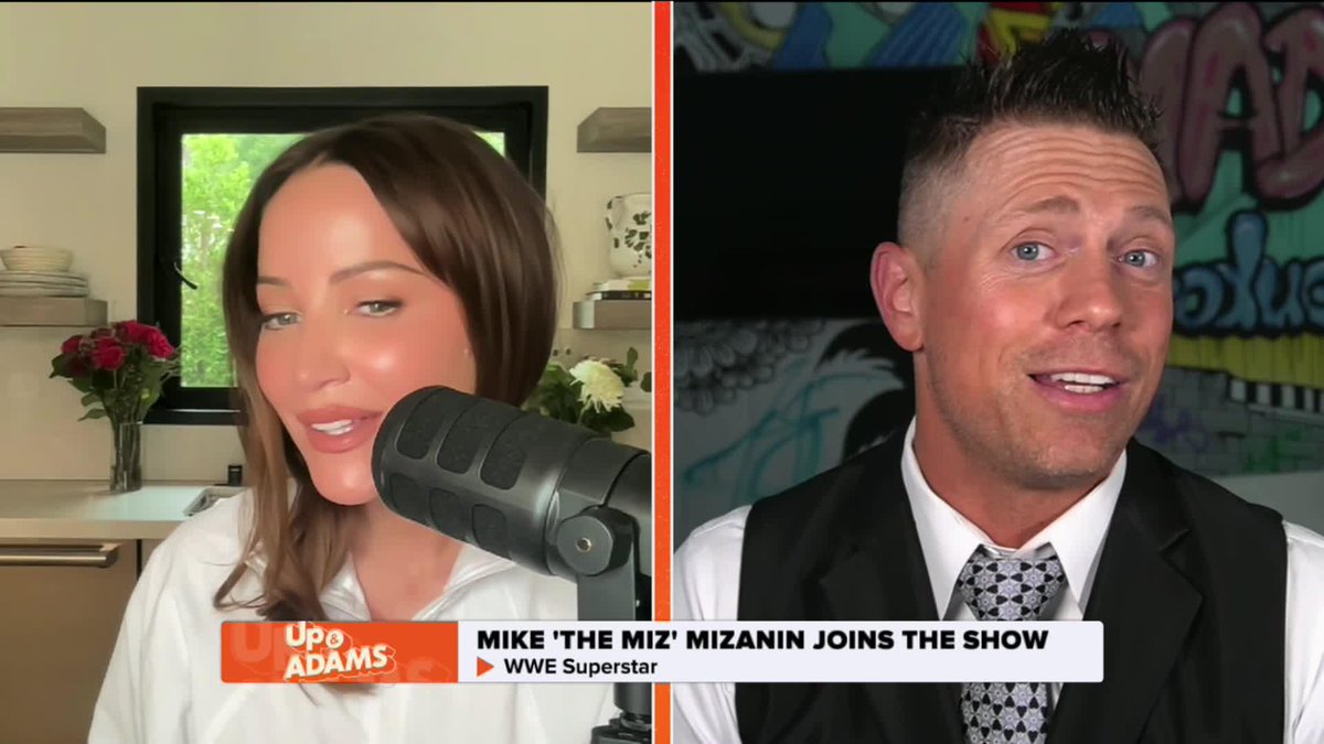 The Miz doesn't have a match at Wrestlemania as of right now, but that doesn't mean it can't still happen. 👀 Kay Adams | The Miz