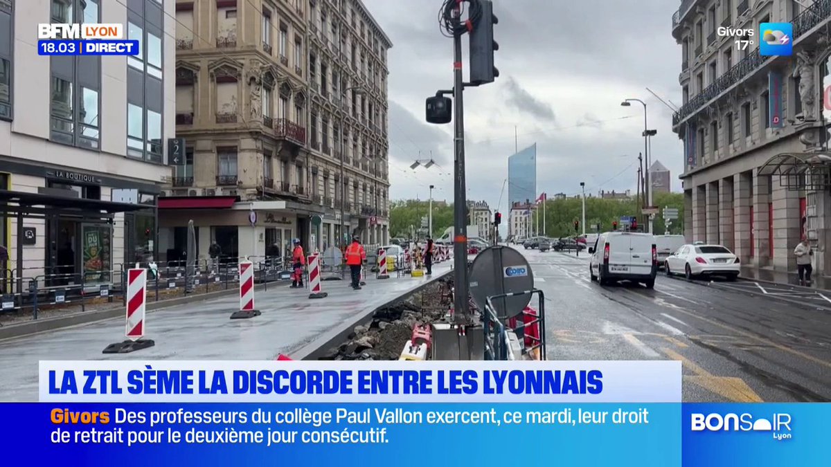 ZTL à Lyon: un projet qui fait débat