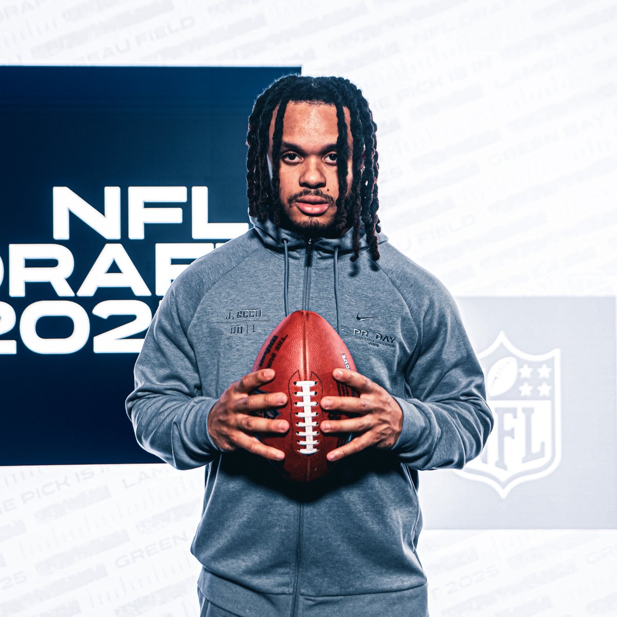 Next Stop: Sundays📍 #WeAre x #NFLDraft | Jay Reed..🦅