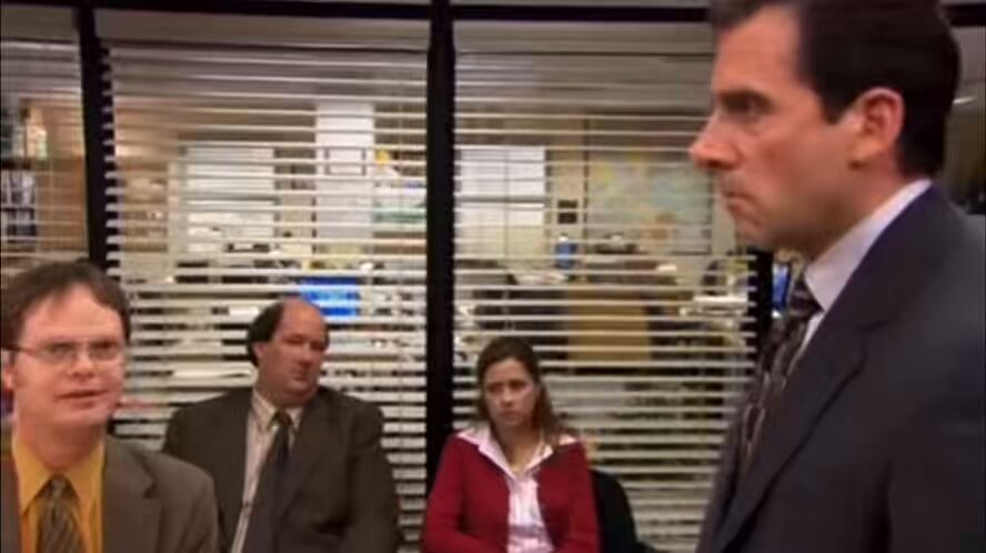 we live in a world where the general manager of a real life professional basketball organization stands to take damage control notes from the regional manager of a fictitious paper company