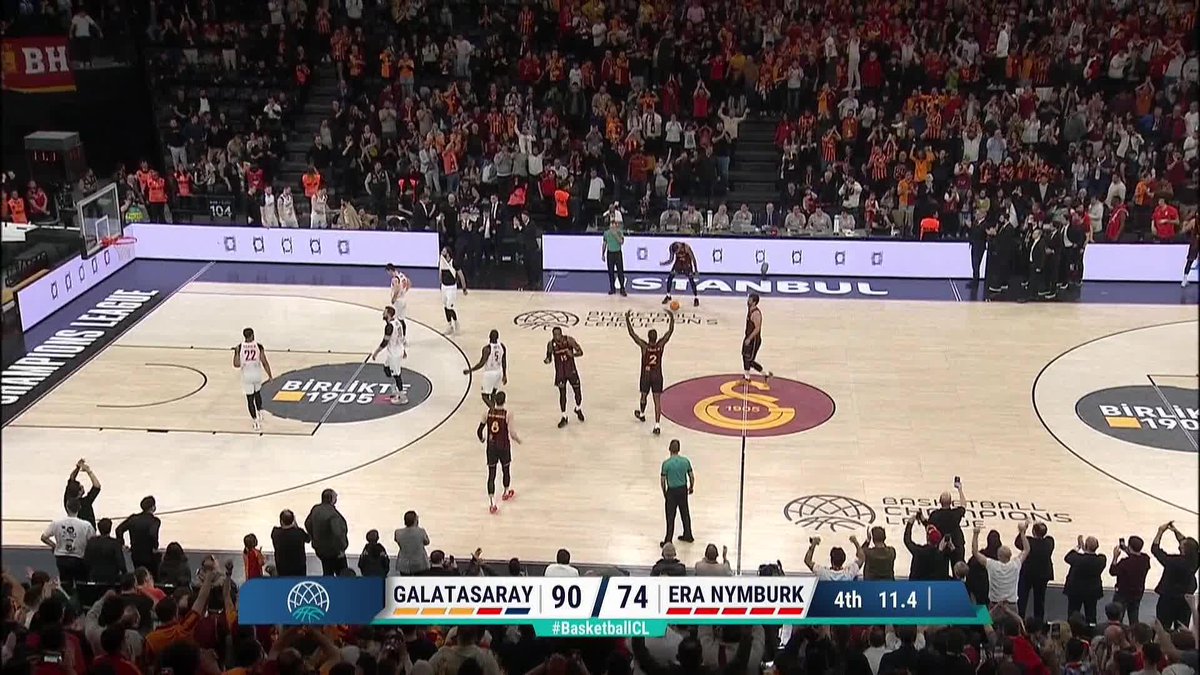 🦁 GALATASARAY HAVE MADE IT TO THE FINAL FOUR! 🦁 #BasketballCL I Galatasaray MCT Technic