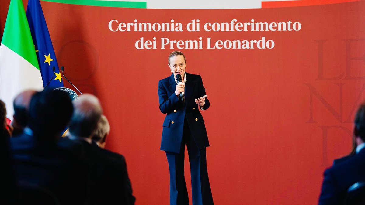Il mio intervento per la Cerimonia di conferimento dei Premi Leonardo 2025