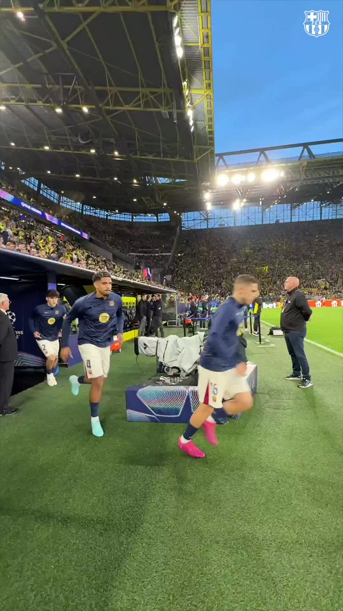 Here we go! 🚀 #BVBBarça UEFA Champions League