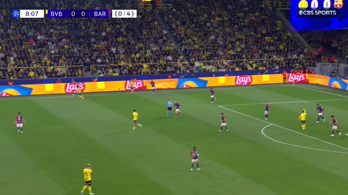 Serhou Guirassy makes no mistake from the spot ๐ฏ He now has more goals (11) in a single Champions League season than any other Dortmund player ๐ก