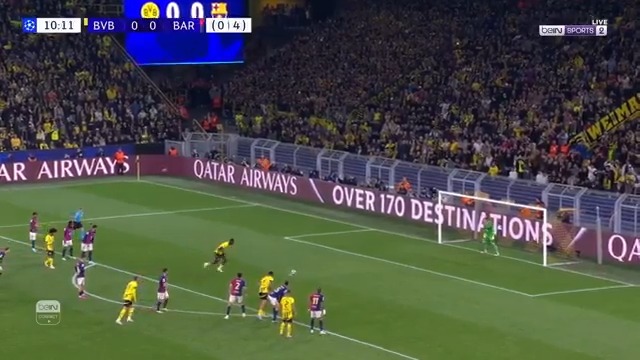 🚨🚨🚨🚨🚨🚨🚨🚨🚨🚨🚨🚨🚨🚨 بوروسيا دورتموند يسجل الهدف الأول في وقت مبكر هدف أول من غيراسي بوروسيا دورتموند 1-4 برشلونة