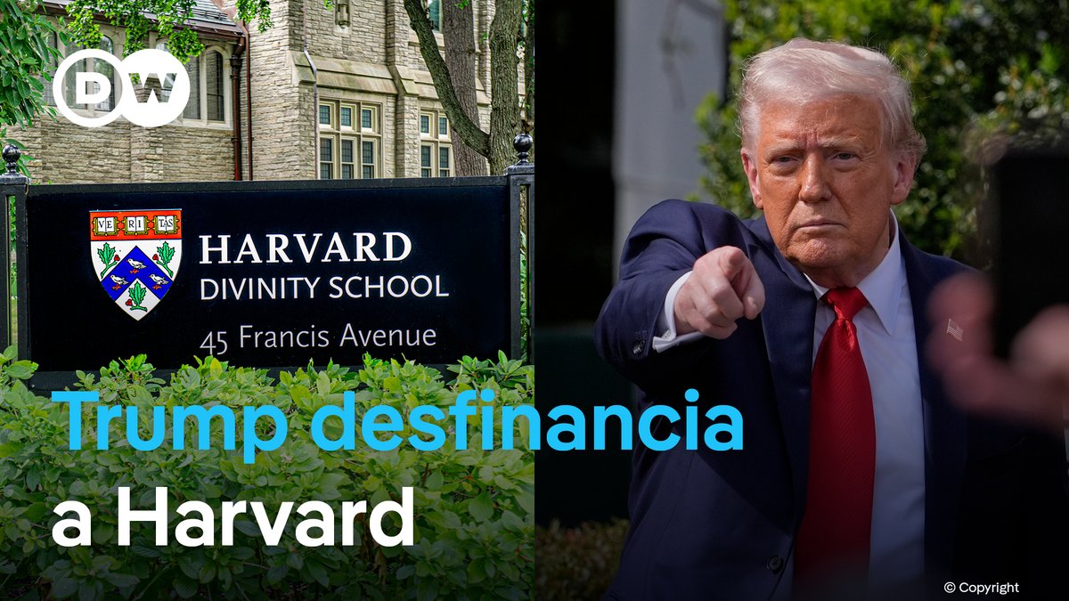 La Universidad de Harvard se queda sin fondos federales por desafiar a Trump El Gobierno estadounidense anunció la congelación de más de 2.200 millones de dólares en subvenciones y 60 millones en contratos destinados a la prestigiosa Universidad de #Harvard, luego de que la institución se negara a acatar las exigencias de la administración #DonaldTrump para limitar el activismo político en el campus. /ab