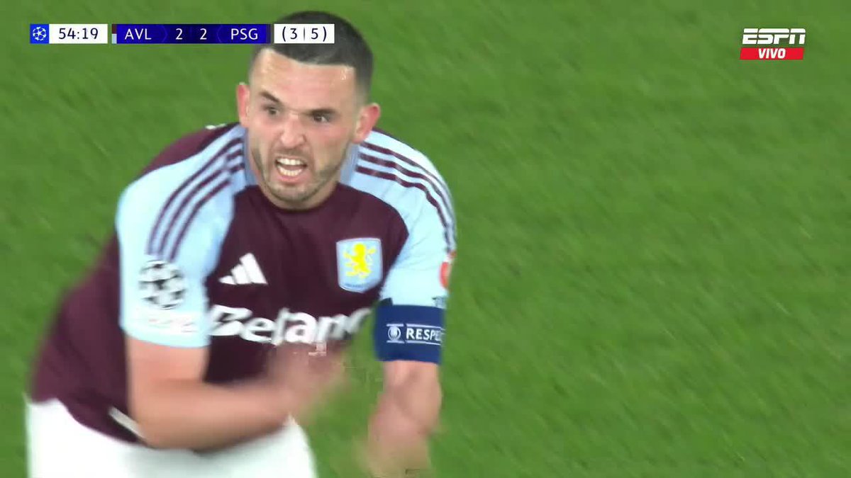 🏆🍿 ASTON VILLA LE EMPATA EL PARTIDO AL PSG Y AHORA PONE LA SERIE 5-3.