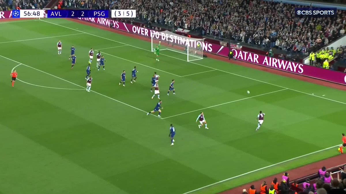 RASHFORD. KONSA. OMG. 🤯 Aston Villa are a goal away from an unreal comeback.