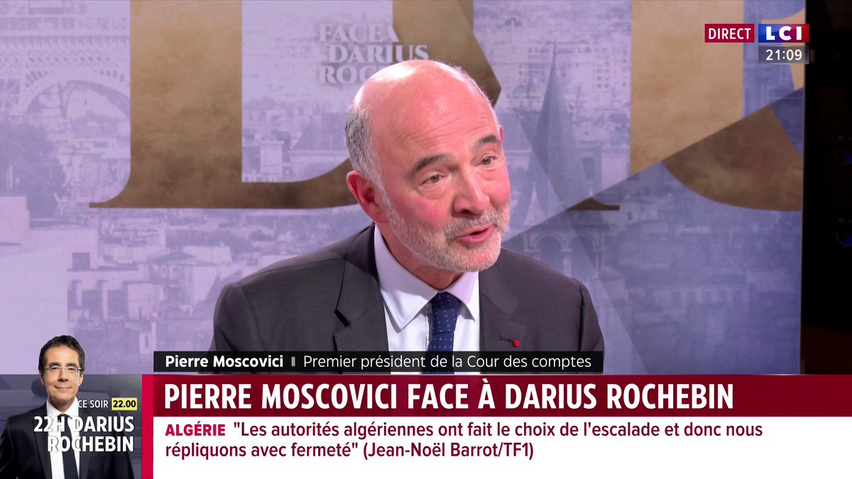 Droit du sang : "Je suis le fils d’un père apatride. Aurais-je été français ? Je n’aime pas cette conception du droit du sang. Il ne faut pas jouer avec ce sujet", confie Pierre Moscovici ▶️ Face à Darius Rochebin