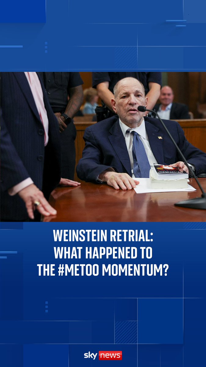 Weinstein retrial: What happened to the #MeToo momentum? On the #Daily, Niall Paterson speaks to Sky's Katie Spencer about why Harvey Weinstein is in court again and whether the #MeToo movement he sparked still has the impact it once had. 🎧