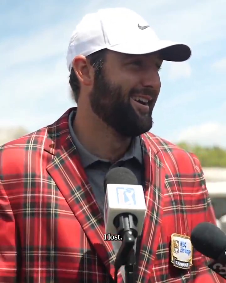 "Kind of like the adrenaline rush you get from getting arrested." Scottie Scheffler on the adrenaline of winning a tournament. 😂