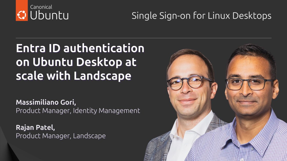 The Authd authentication daemon for Ubuntu allows direct integration with cloud-based identity providers for both Ubuntu Desktop and Server. Supporting both Microsoft Entra ID and Google IAM, you can deploy this at scale using Landscape and cloud-init. Find out how in our walkthrough here: #Ubuntu #Linux #OpenSource #PluckyPuffin