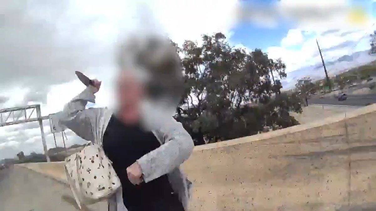 Arizona State Trooper rolls up on a woman walking along the road in Tucson. Robin Rae Budelli, 41, pulled out a knife and charged at the cop. Cop decides it's time to do a ballistics test of their duty ammo. Ammo performs well and Ms. Budelli is no longer alive... #CityLife #tucson #TucsonAz #cops #knife #ballistics #police