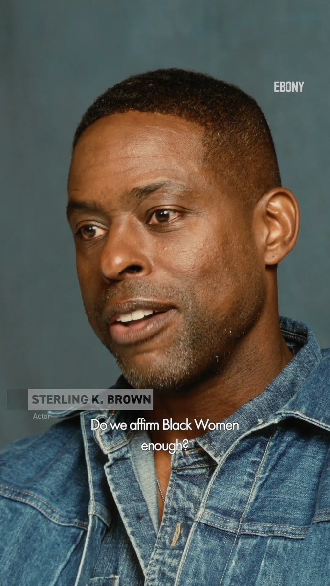 Let everybody cook! Heard you Sterling K. Brown. Watch the full interview now: