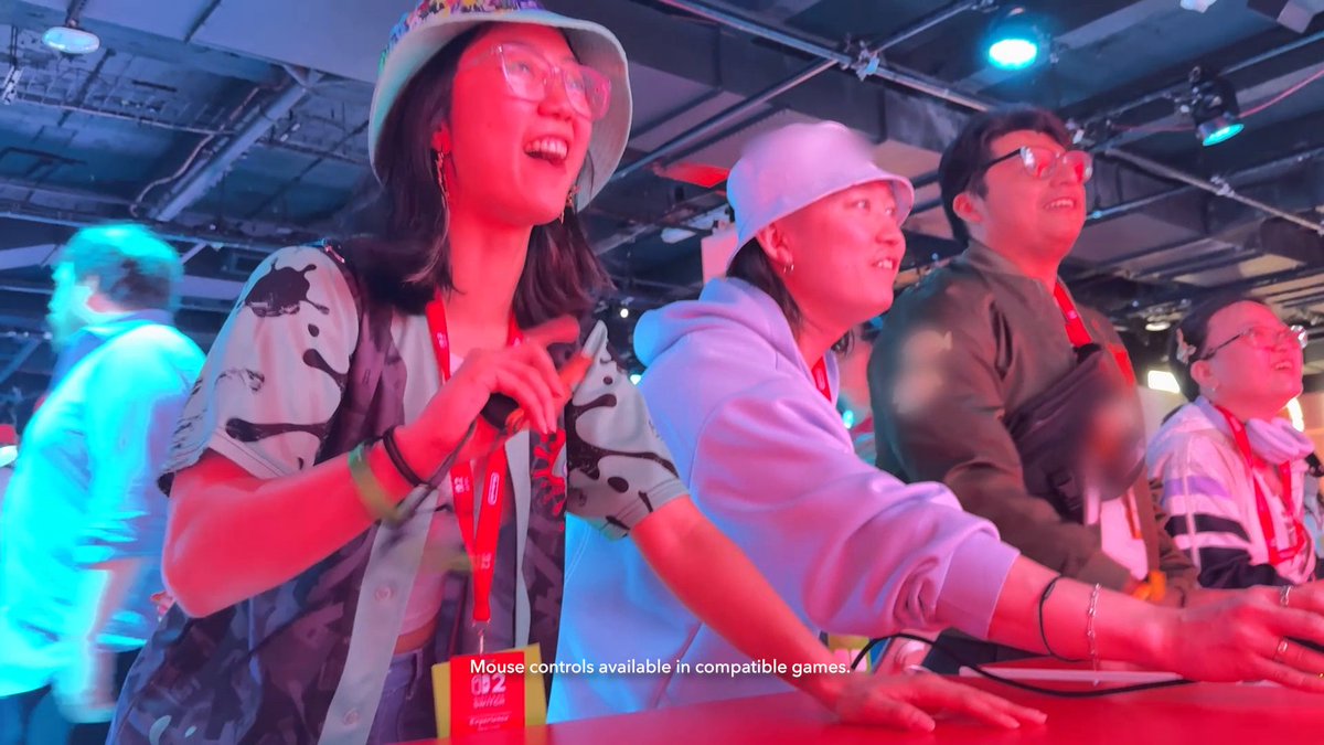 Watch fans react to their first look and hands-on time with #NintendoSwitch2 at Nintendo Switch 2 Experience: New York! What new features are you most excited for?