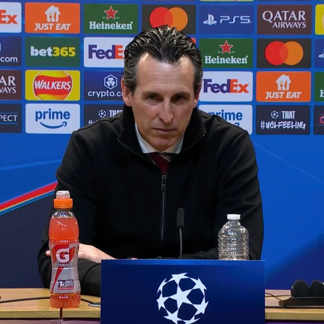 🗣️ "We were so proud" Unai Emery gives his thoughts following Aston Villa's exit from the Champions League 🎙️