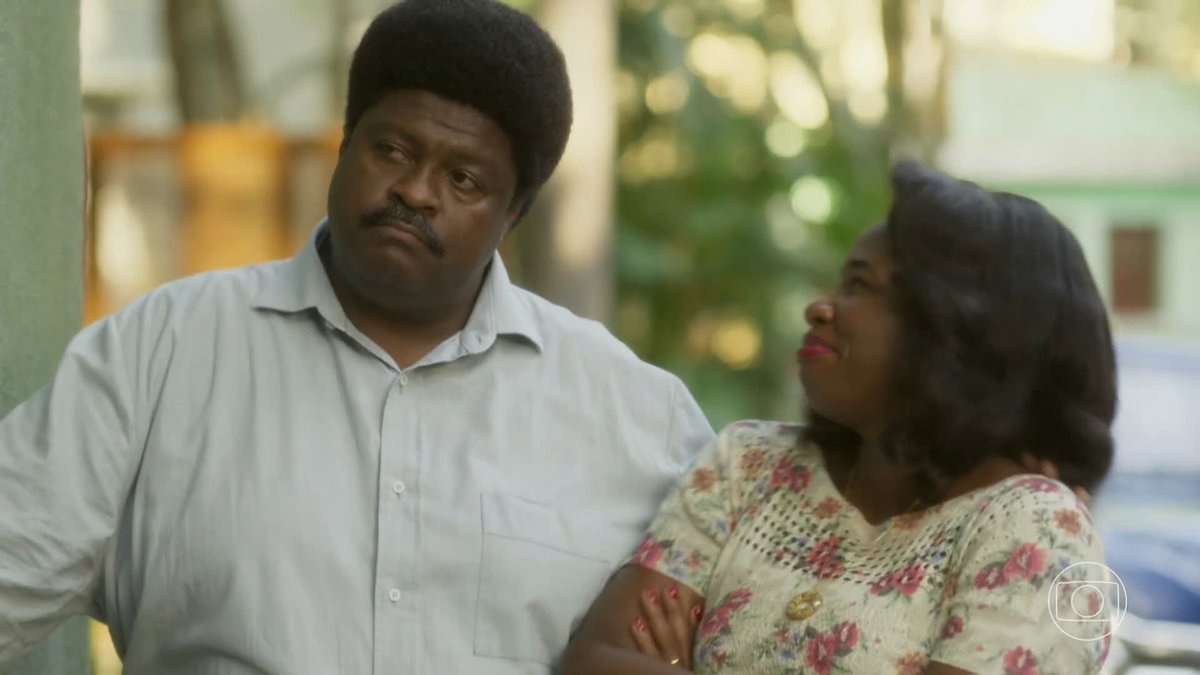 Sebastião e Vera formam o casal mais saudável e pleno da novela. #Garotadomomento