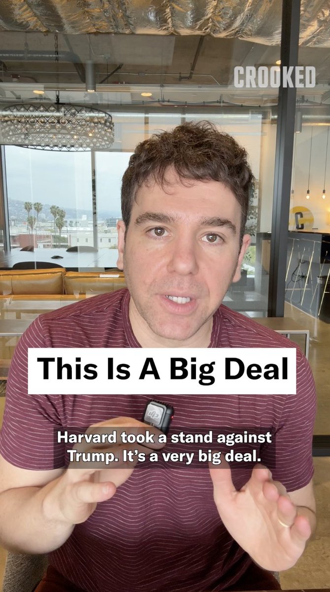 "From this point forward, every inch we give is an inch we don't get back." - Jon Lovett #CrookedMedia #Harvard #Columbia #Tufts #CBS #Trump