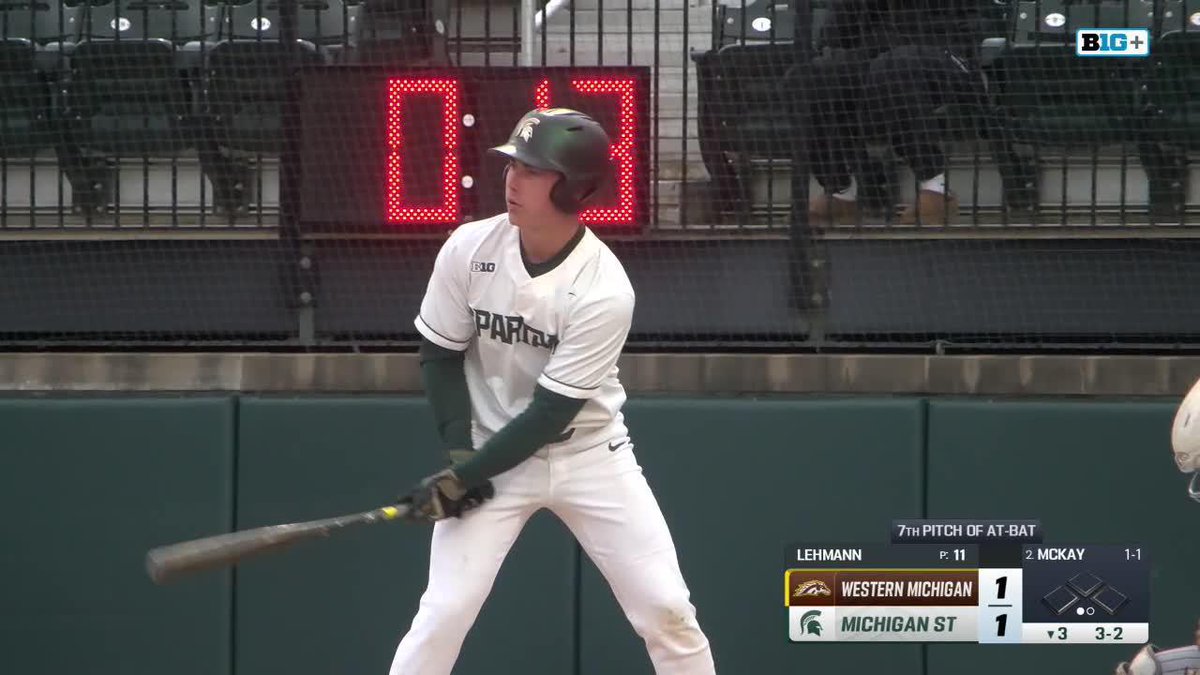 McKay hits it into the Red Cedar 🔥 #GoGreen | Ryanmckay5