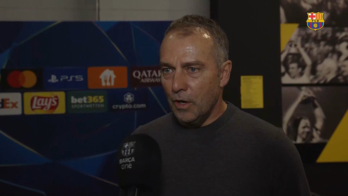 🎙️ HANSI FLICK: “We are in the semifinal. I think for the Club, but also for the team, for the fans, it's unbelievable...In the first year, in the semifinal, it means we are one of the best teams in Europe, and this is great.” UEFA Champions League